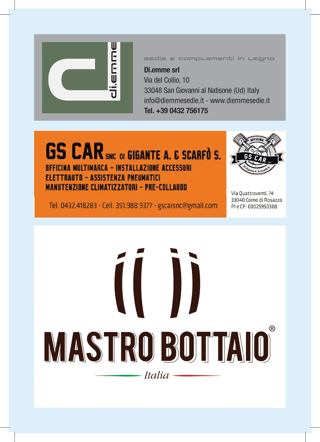 Programma Fiera dei vini